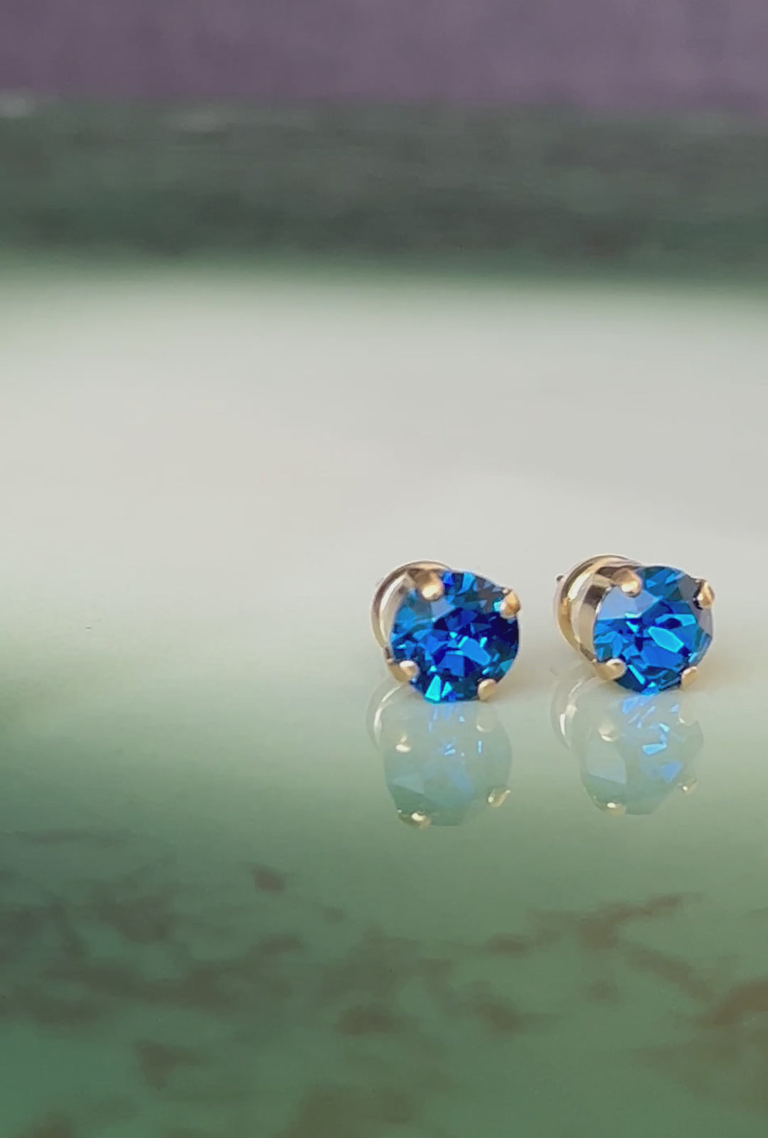 Classic stud earrings - capri