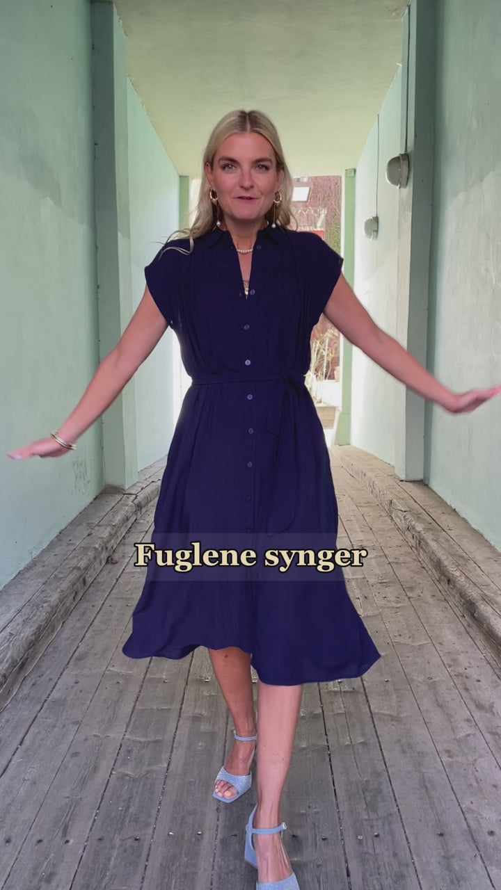 Amy Tortoise kjole - evening blue