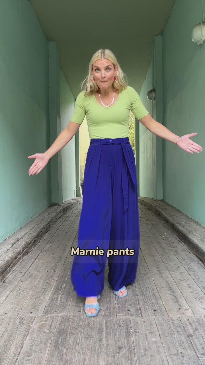 Marnie Atomic bukse - mørkeblå