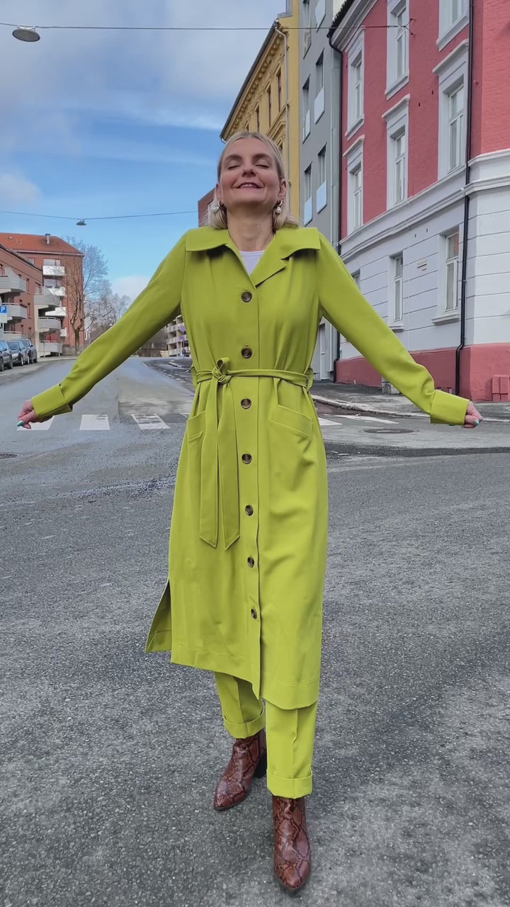 Franz Coat - lime