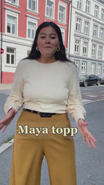 Last inn og spill av video i Gallerivisningen, Maya Cocoon genser - svart

