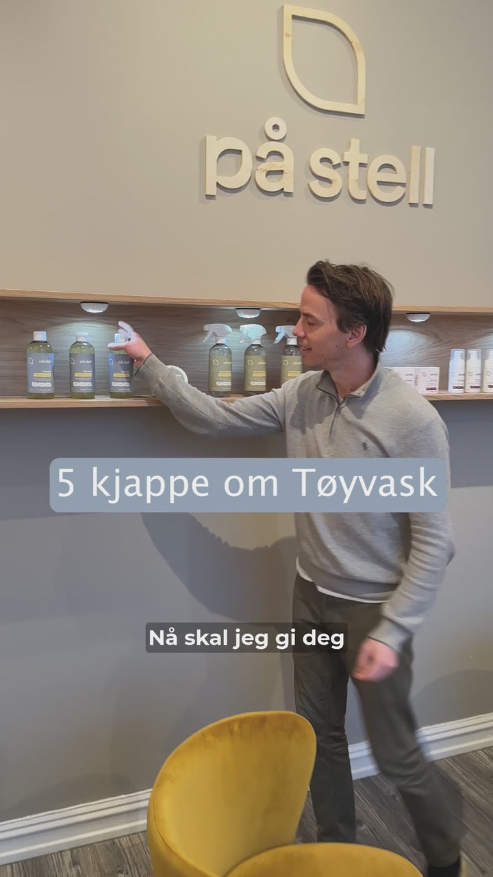 Tøyvask sitron EcoCert -miljøvennlig vaskemiddel