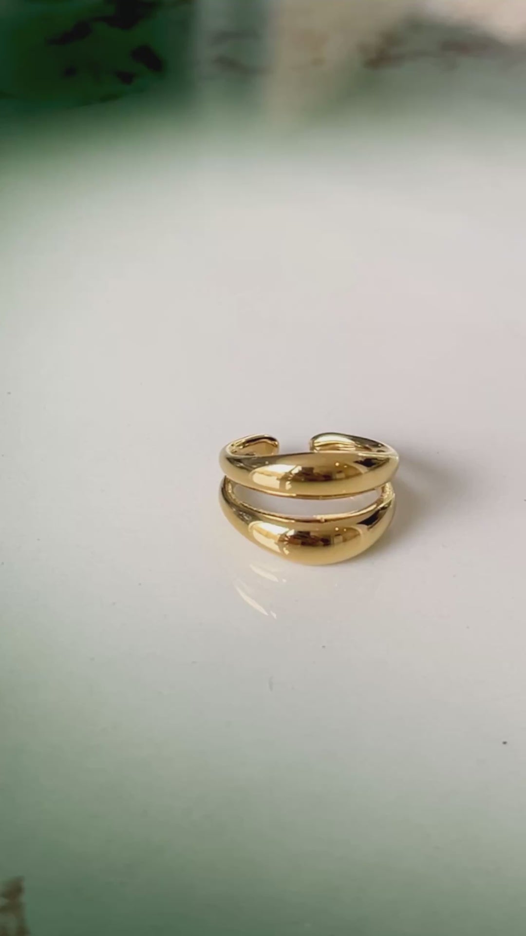 Ring chunky duo