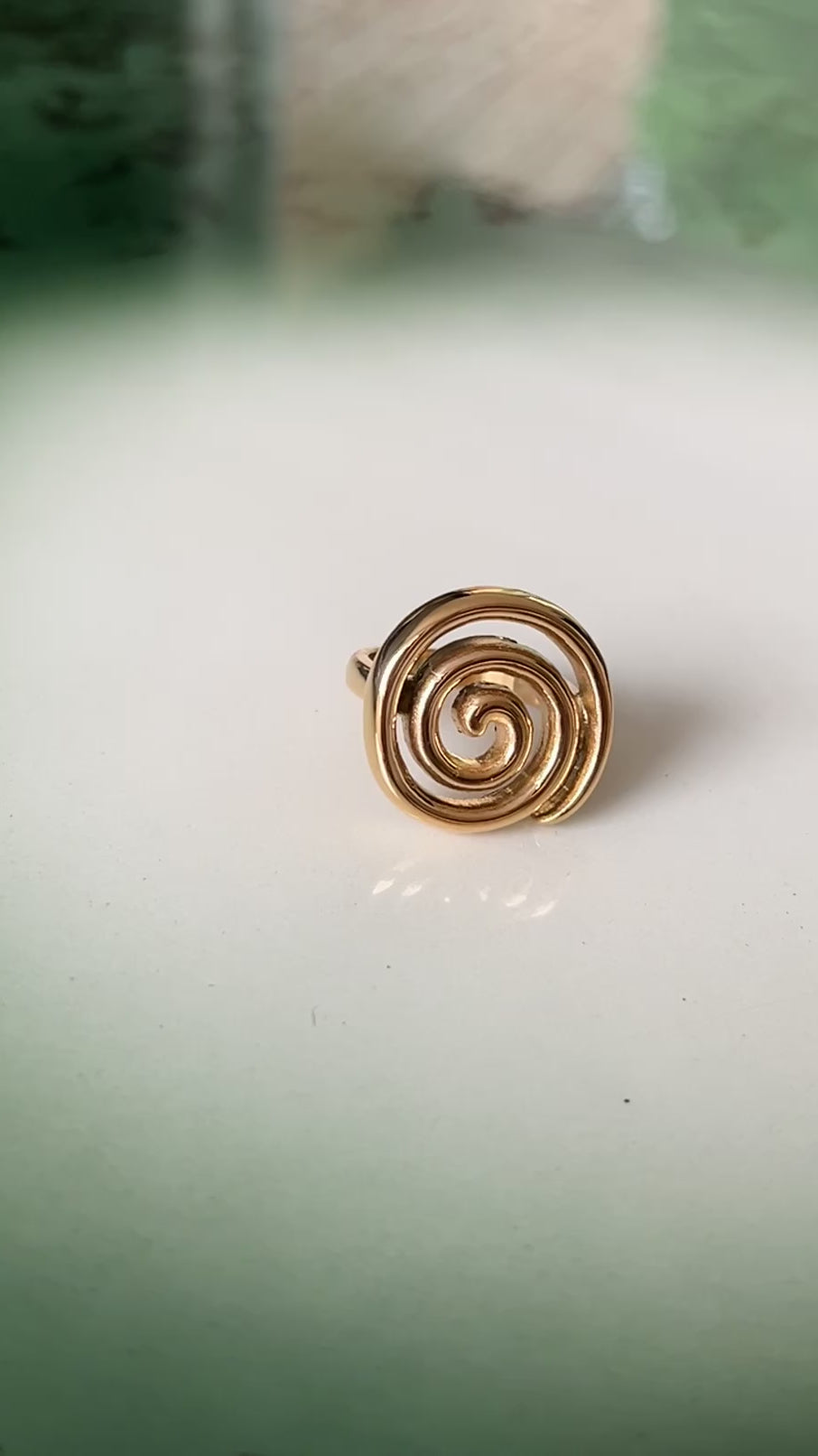 Ring gullsprial