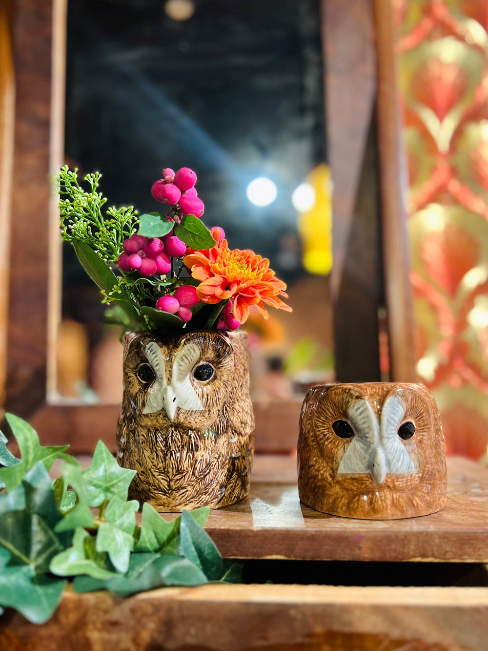 Quail Ceramics interiør Egg cup - Tawny Owl