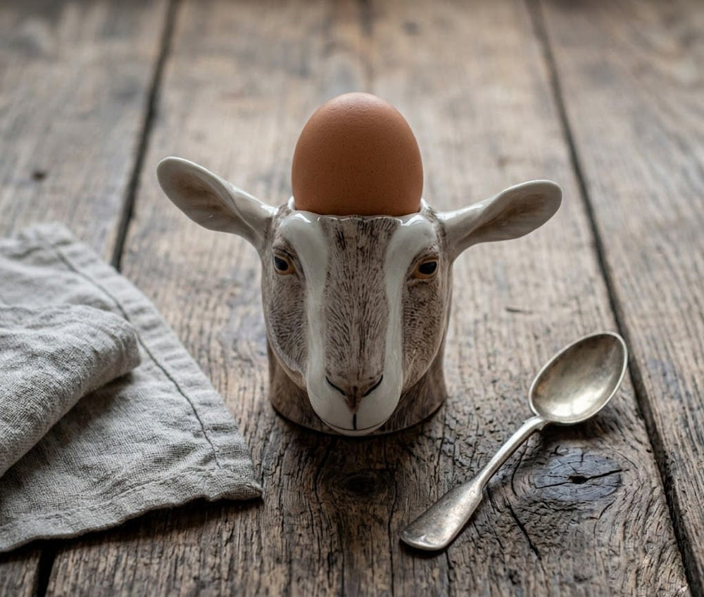Quail Ceramics interiør Eggeglass - Geit