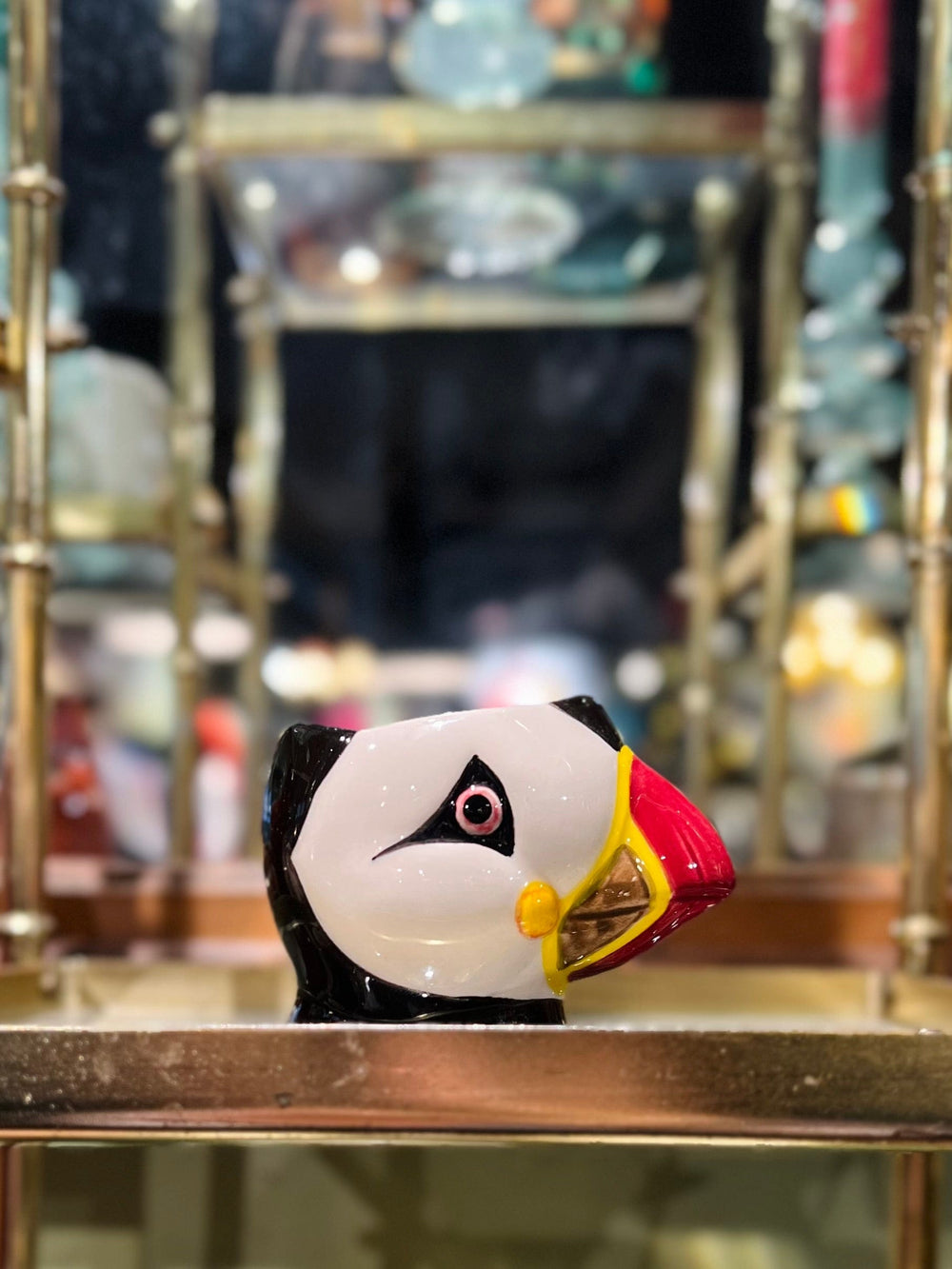 Quail Ceramics interiør Eggeglass - Lundefugl