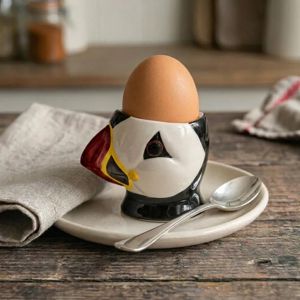 Quail Ceramics interiør Eggeglass - Lundefugl