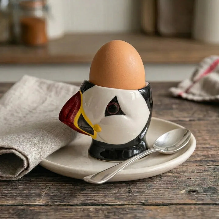 Quail Ceramics interiør Eggeglass - Lundefugl