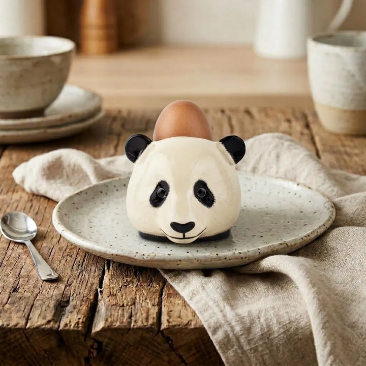 Quail Ceramics interiør Eggeglass - Panda