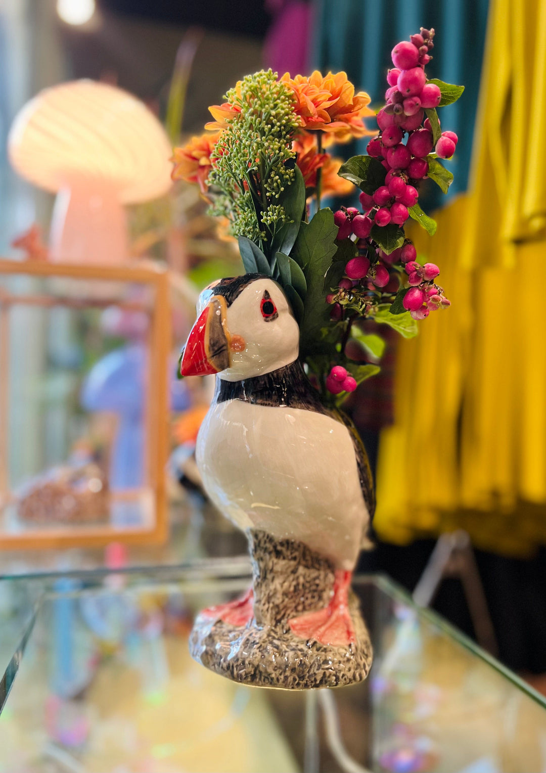 Quail Ceramics interiør Flower vase - Puffin