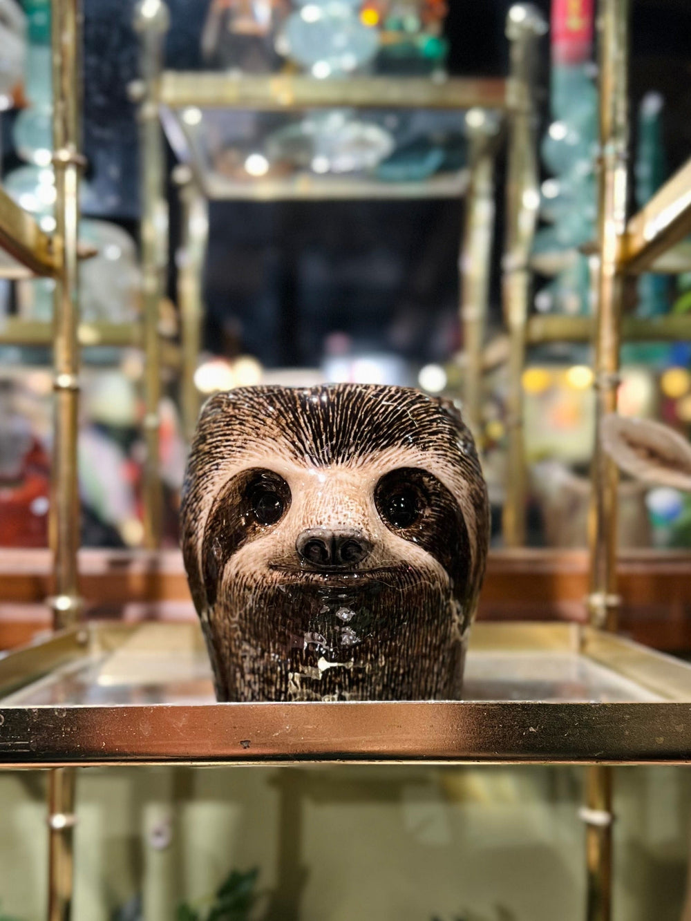 Quail Ceramics interiør Liten vase - Dovendyr