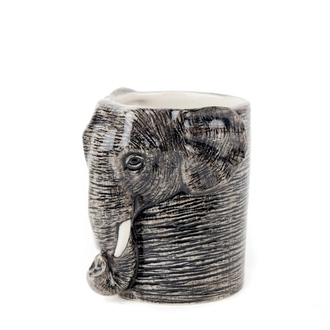 Quail Ceramics interiør Liten vase - Elefant