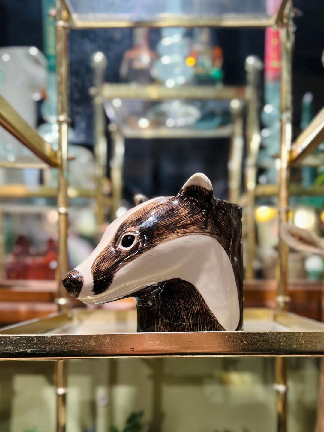 Quail Ceramics interiør Liten vase - Grevling