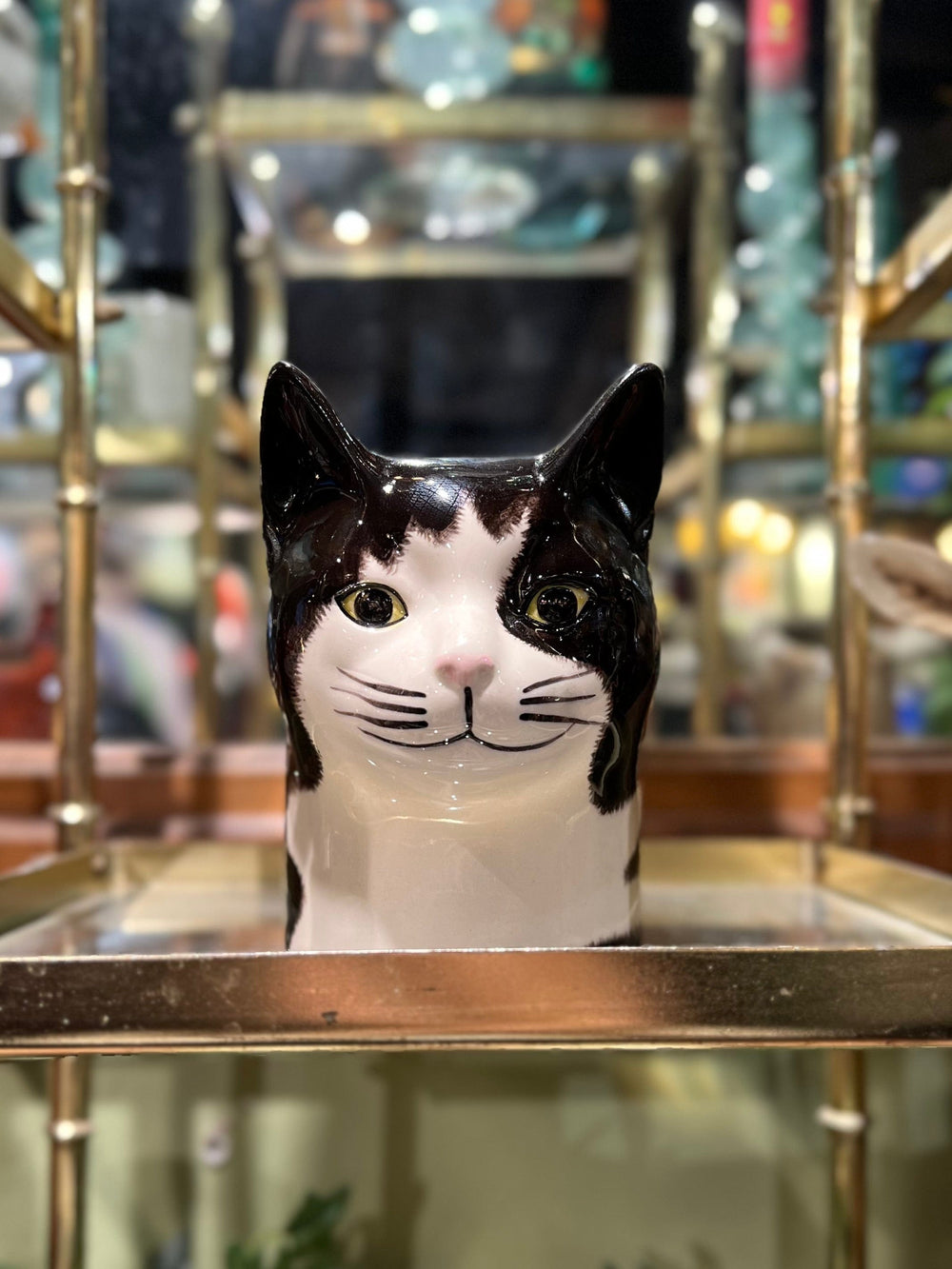 Quail Ceramics interiør Liten vase - Katten Barney