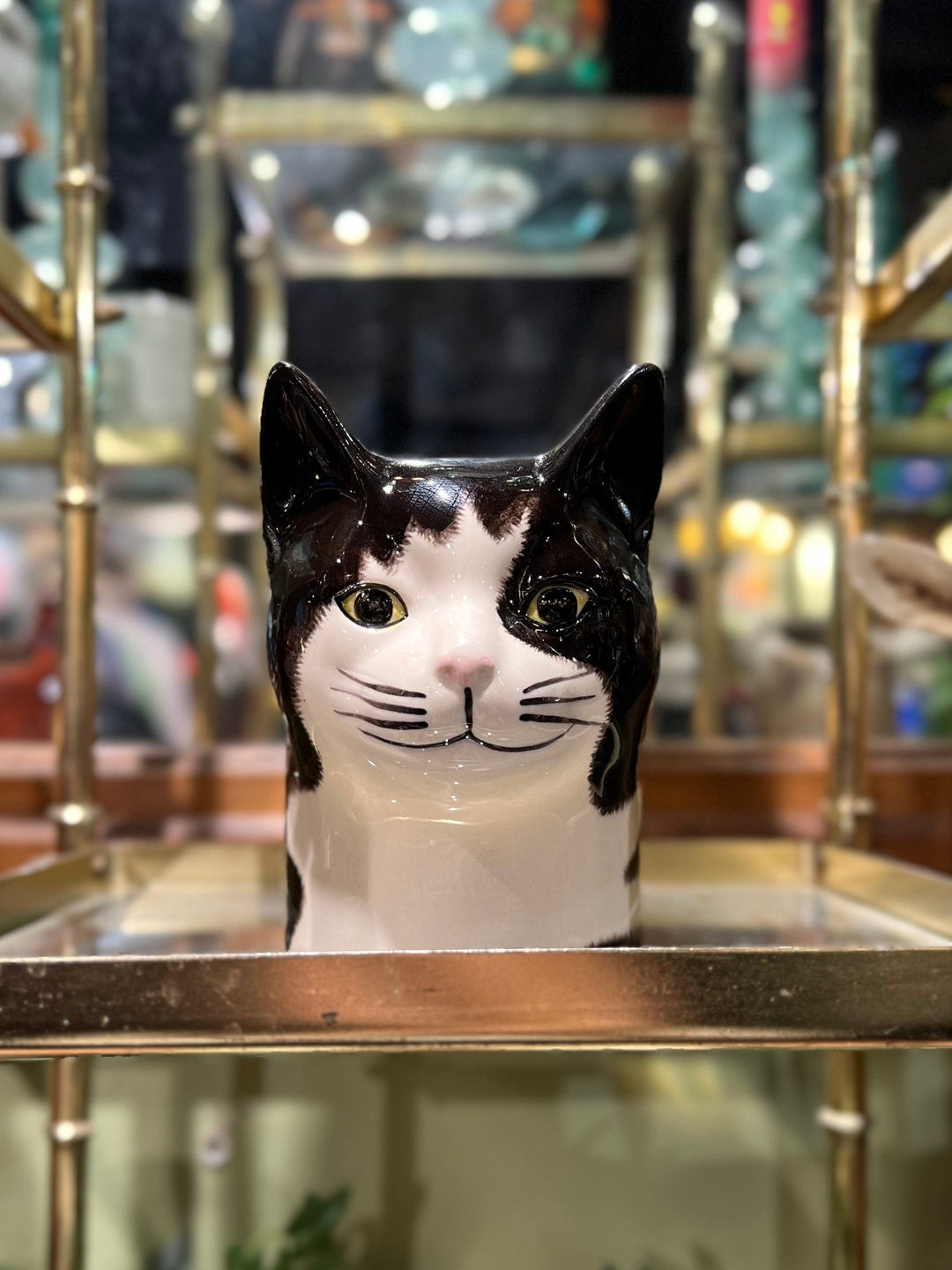 Quail Ceramics interiør Liten vase - Katten Barney