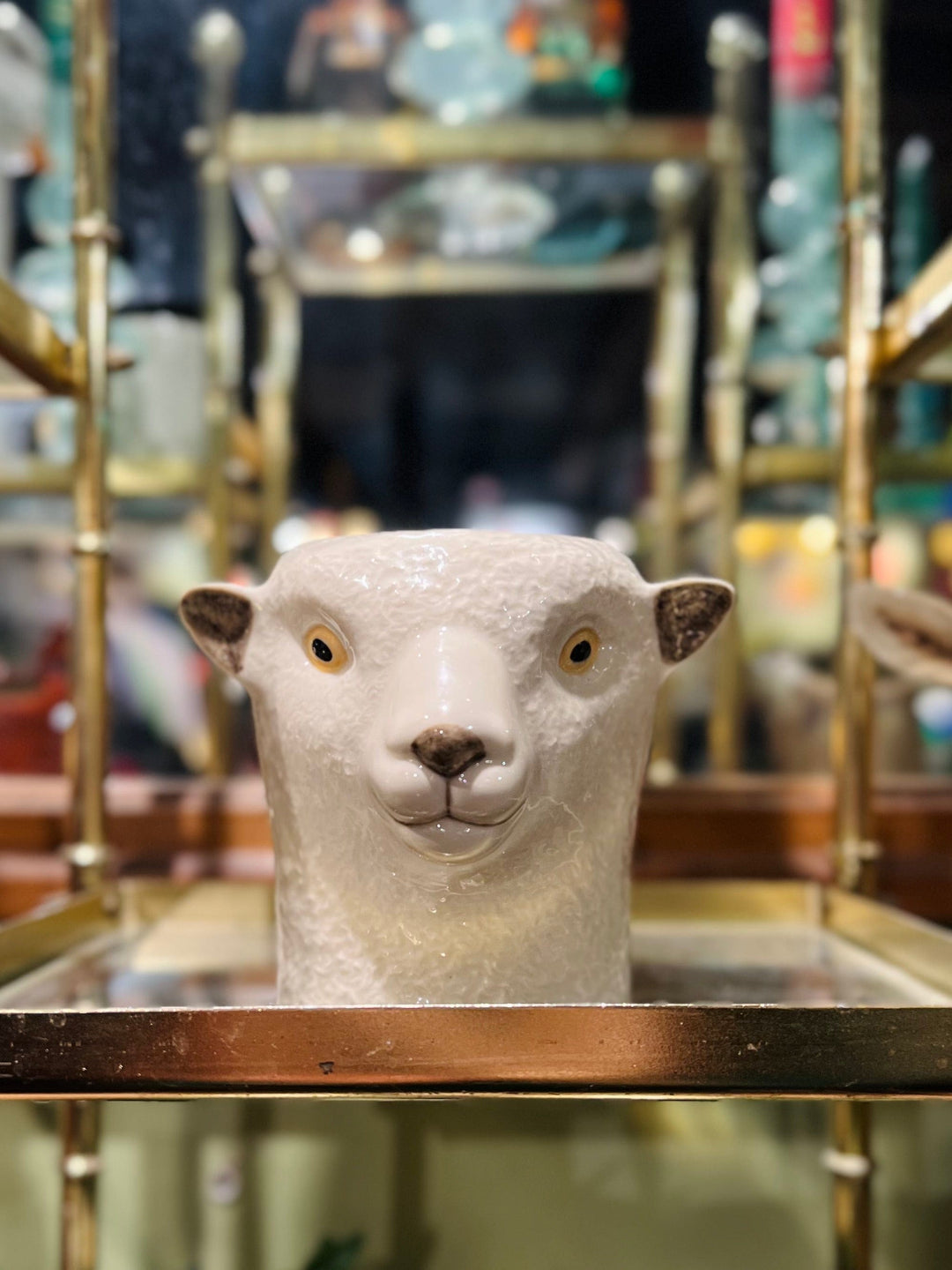 Quail Ceramics interiør Liten vase - Sau