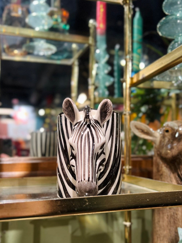 Quail Ceramics interiør Liten vase - Sebra