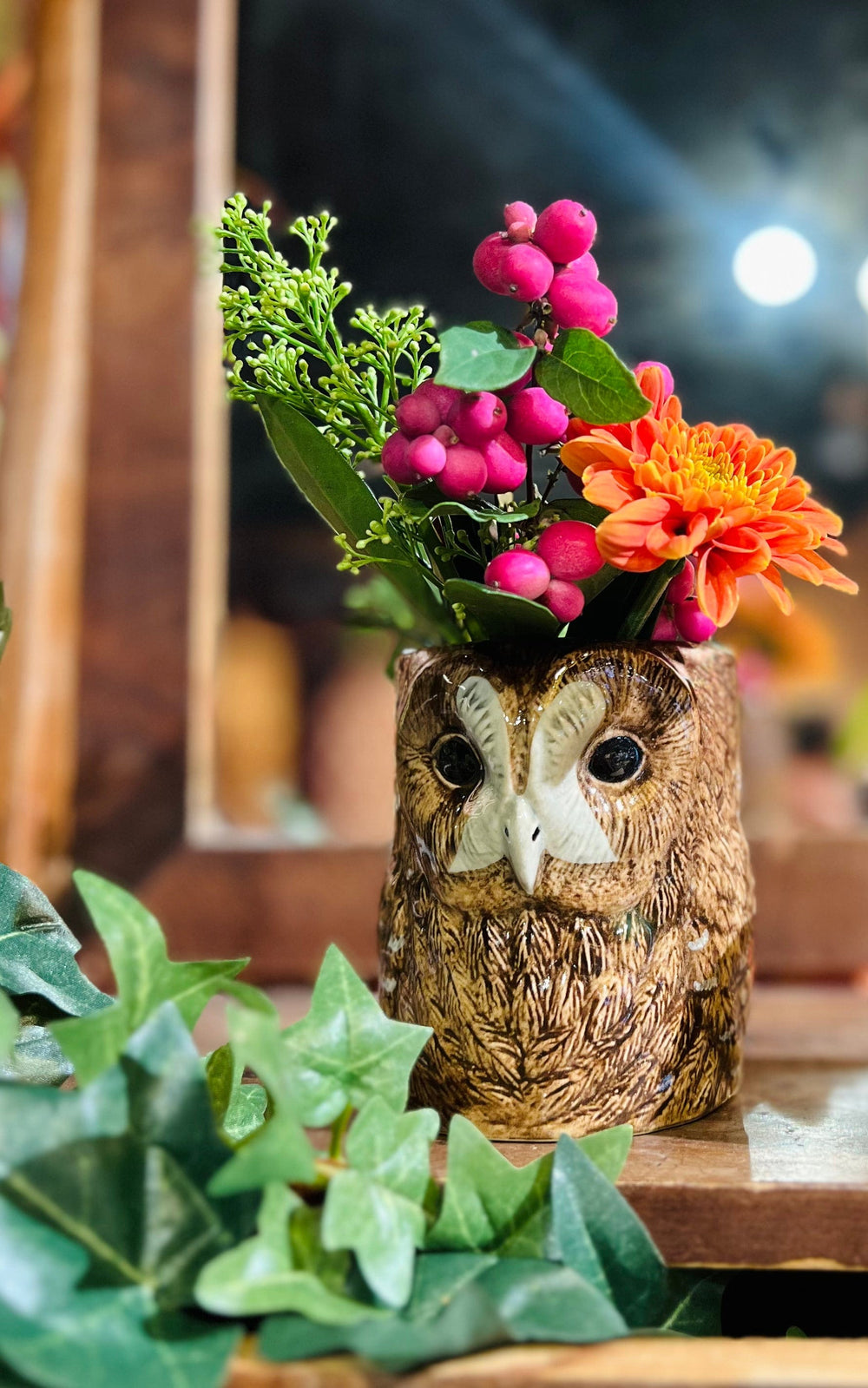 Quail Ceramics interiør Pencil pot - Tawny Owl