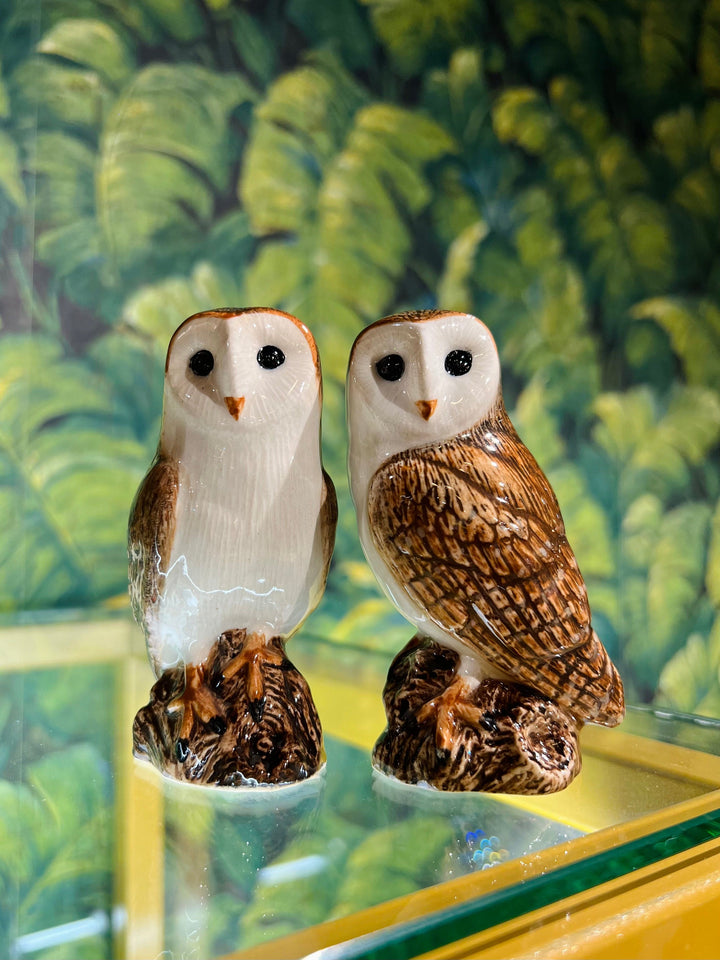 Quail Ceramics interiør Salt og pepper - Barn Owl