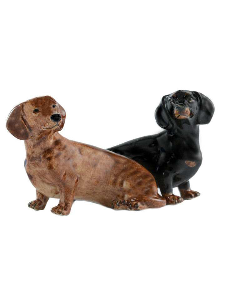 Quail Ceramics interiør Salt- og pepperbøsse - dachs