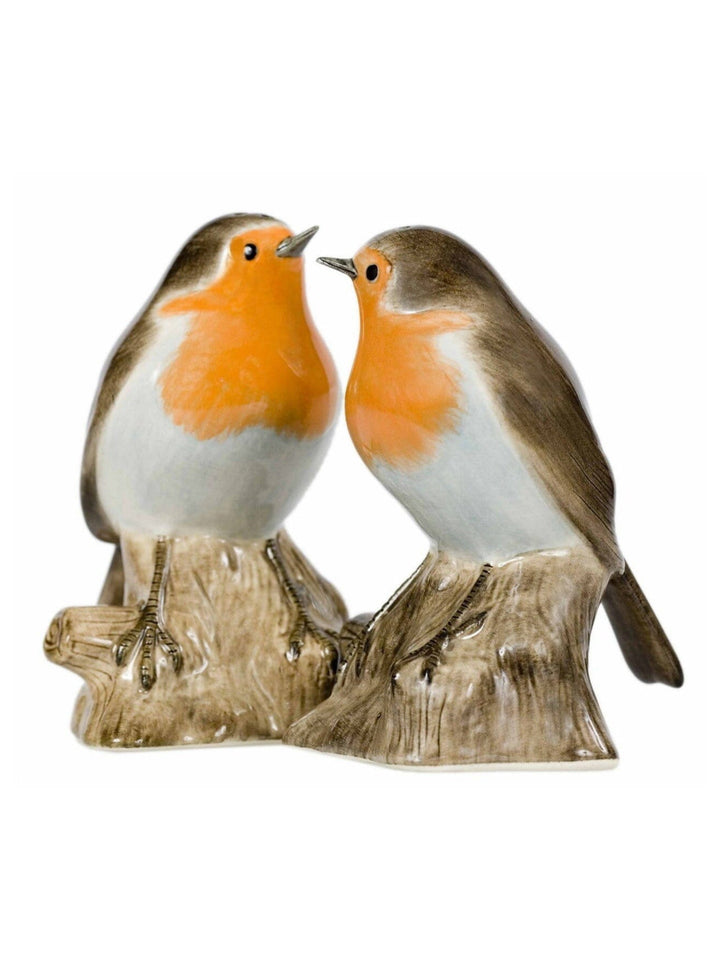 Quail Ceramics interiør Salt- og pepperbøsse - rødstrupe