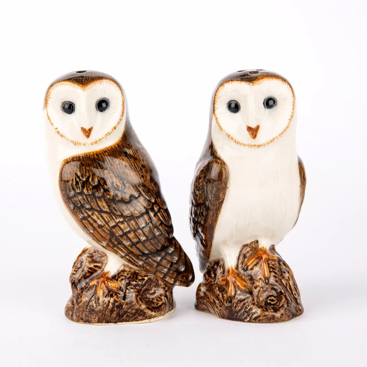 Quail Ceramics interiør Salt- og pepperbøsse - tårnugle