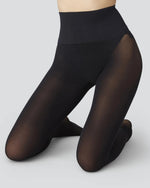 Last inn bildet i Galleri-visningsprogrammet, Swedish Stockings strømpebukser Strømpebukse - Hanna Premium Seamless 40 den - sort
