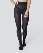 Last inn bildet i Galleri-visningsprogrammet, Swedish Stockings strømpebukser Strømpebukse - Olivia 60 den - marineblå

