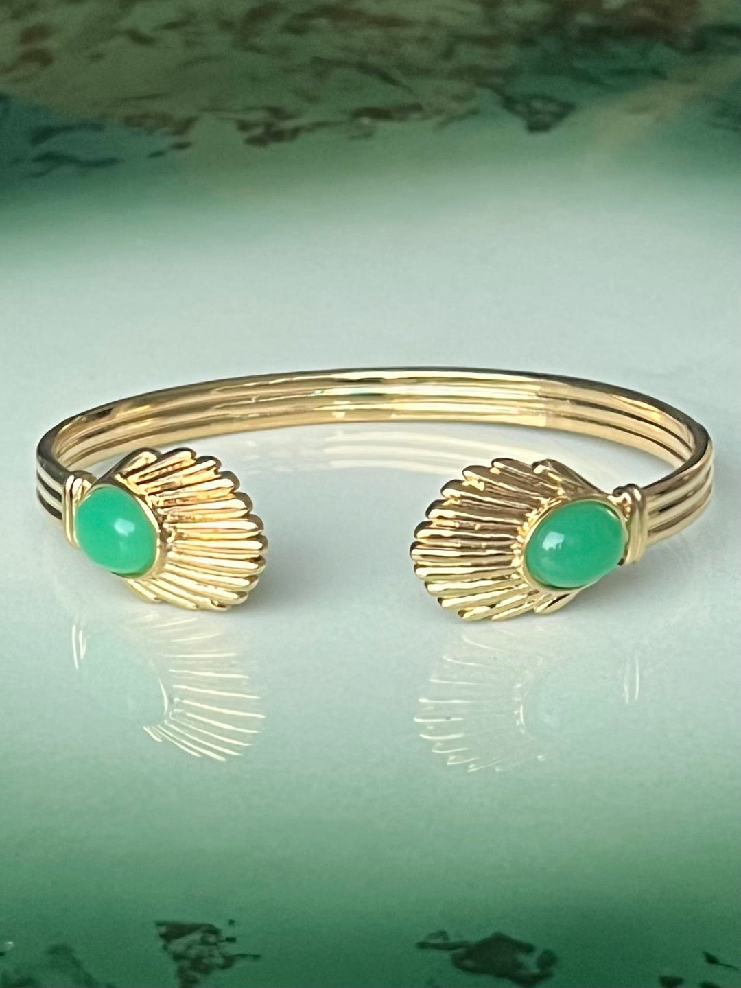 Urban Hippies armbånd Venus Bangle armbånd - emerald