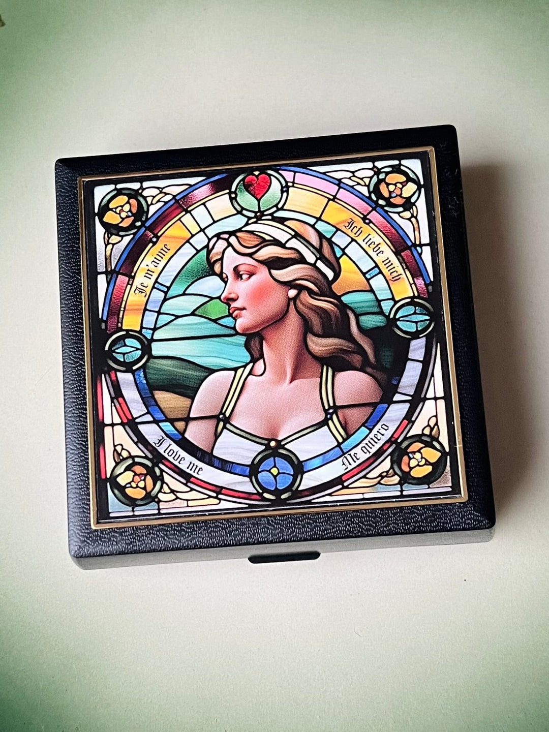 Urban Hippies armbånd Venus Bangle armbånd - emerald sølv