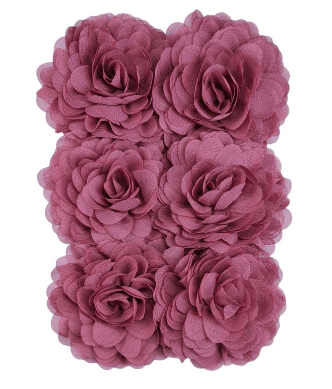 Urban Hippies hårpynt Hårblomst chiffon - gammelrosa