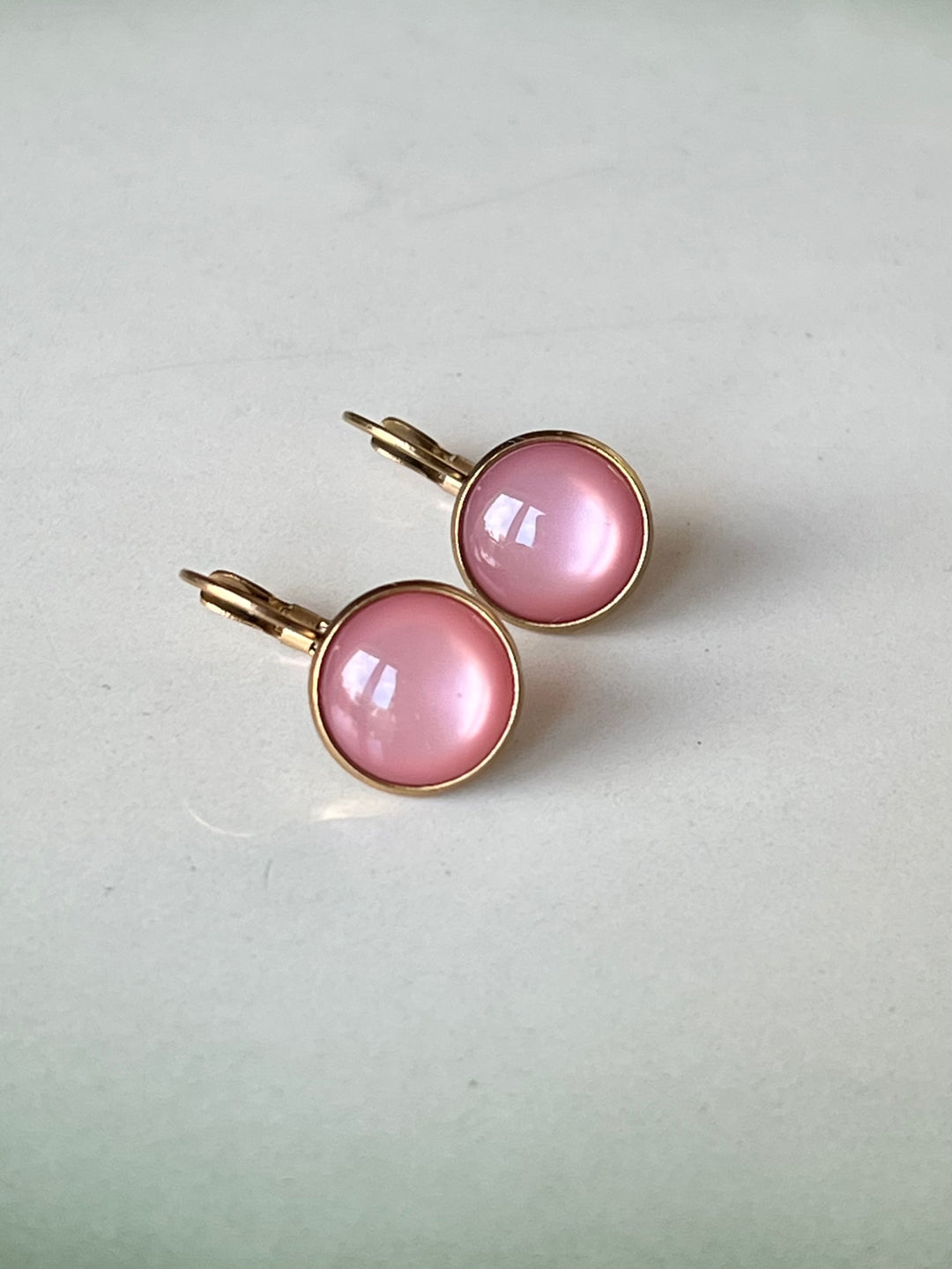 Urban Hippies øredobber Øredobber dots - dusty pink