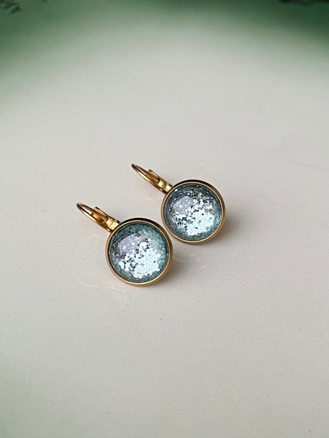 Urban Hippies øredobber Øredobber dots - mare glitter