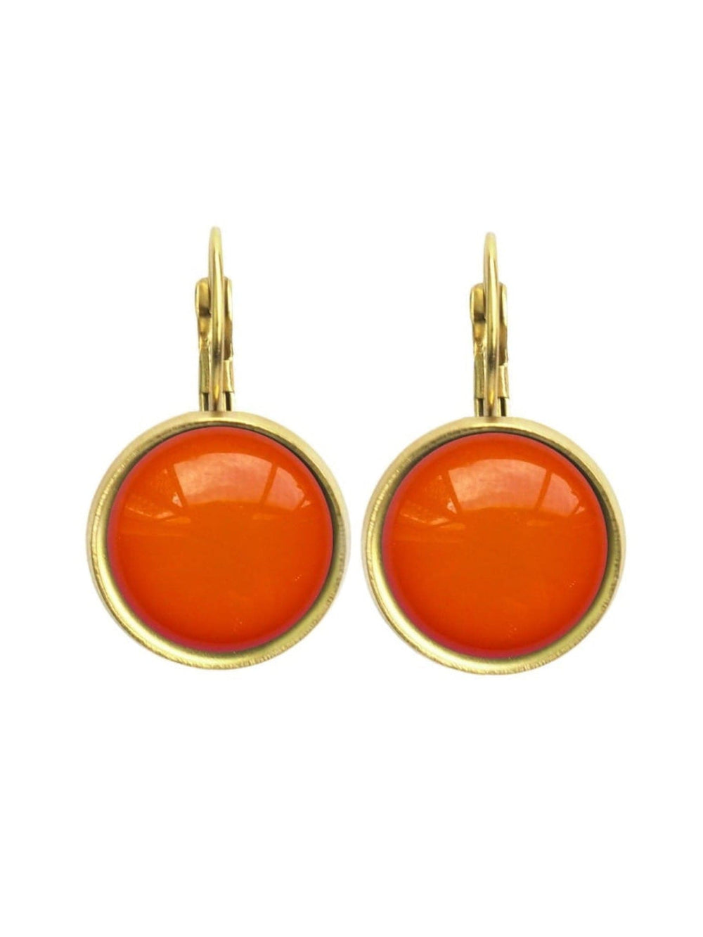 Urban Hippies øredobber Øredobber dots - tangerine