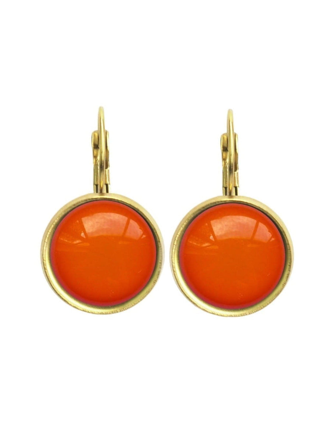Urban Hippies øredobber Øredobber dots - tangerine