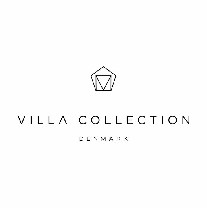 Villa Collection Lysestake Lysestake glass - gul/rød