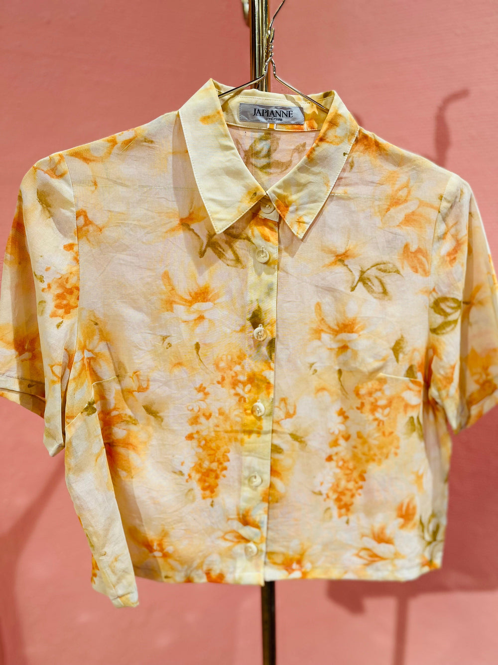 Vintage Vintage bluser S Vintagebluse -  161 Bomullsdrøm, str S