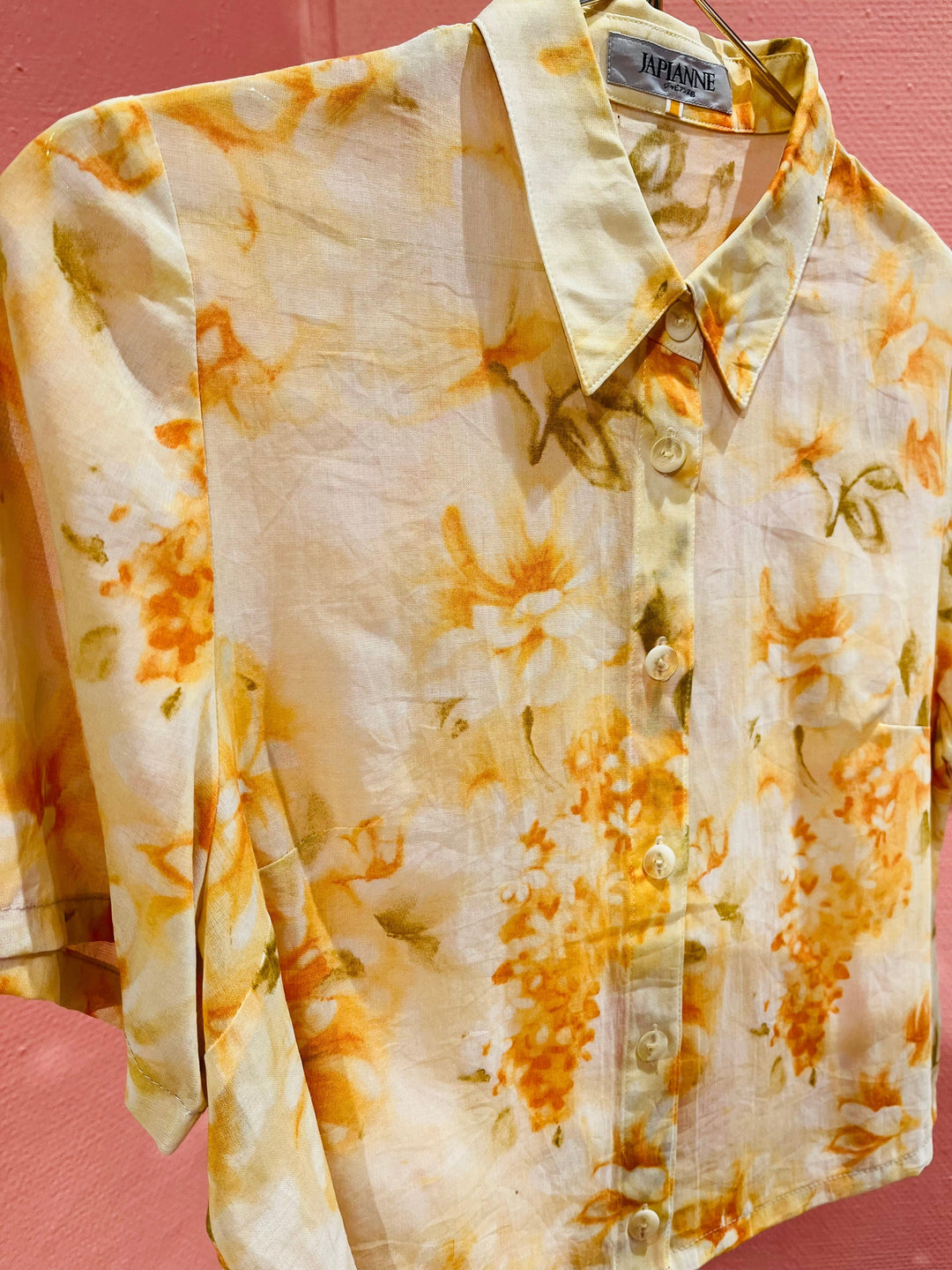 Vintage Vintage bluser S Vintagebluse -  161 Bomullsdrøm, str S