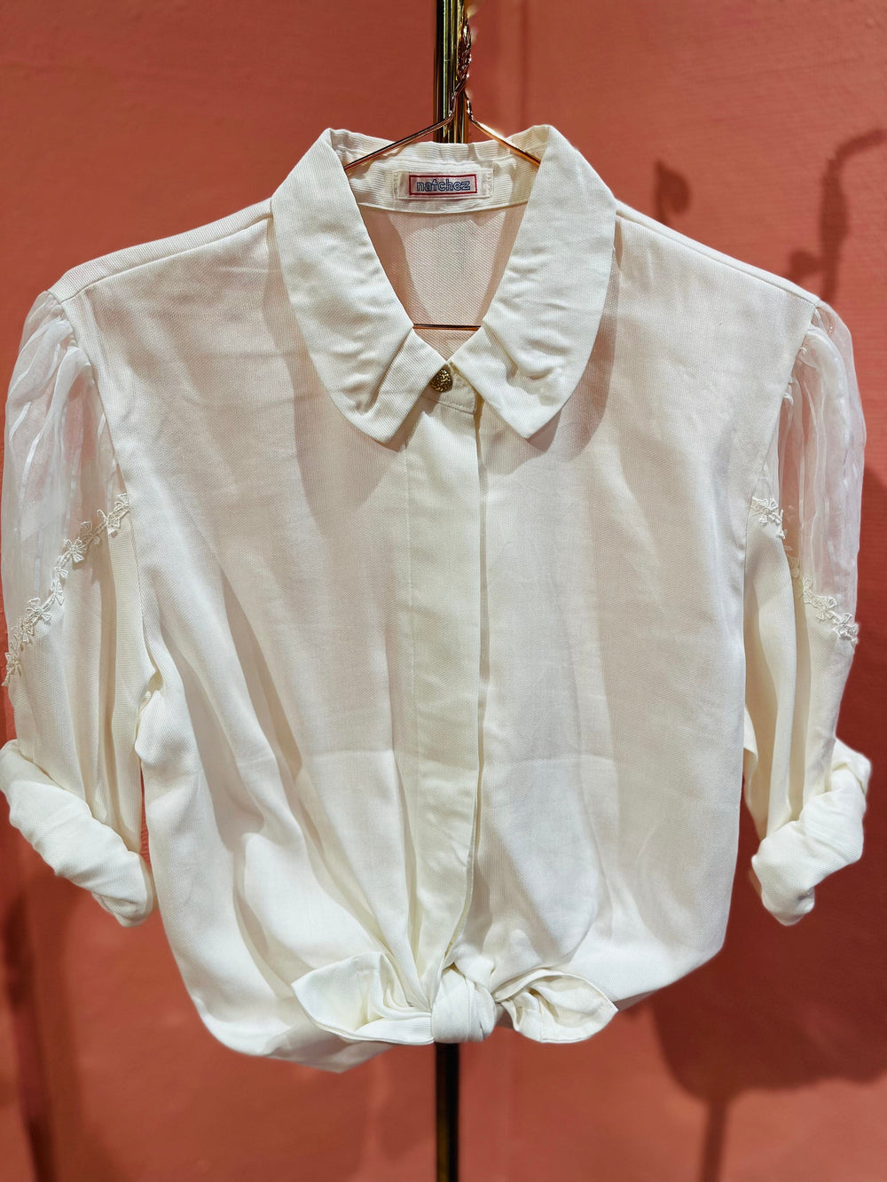 Vintage Vintage bluser S Vintagebluse -  164 Unique, str S