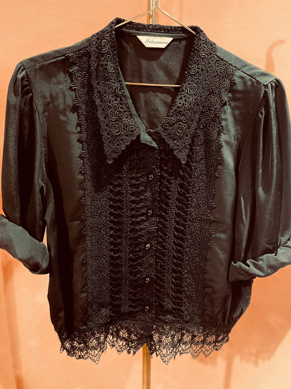 Vintage Vintage bluser M Vintagebluse -  176 Blondedryss, str M