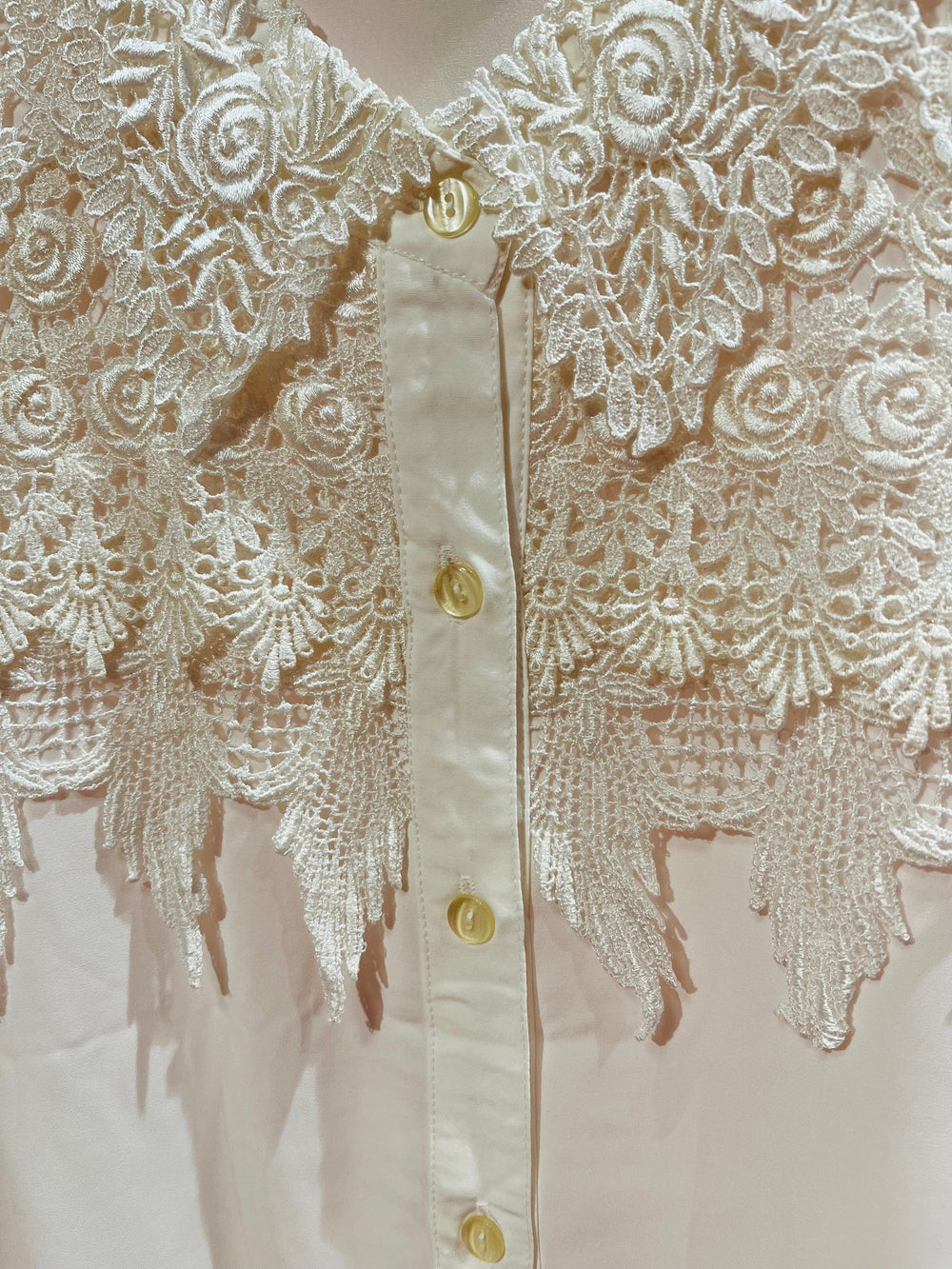 Vintage Vintage bluser S Vintagebluse - 182 Westernblonder, str S