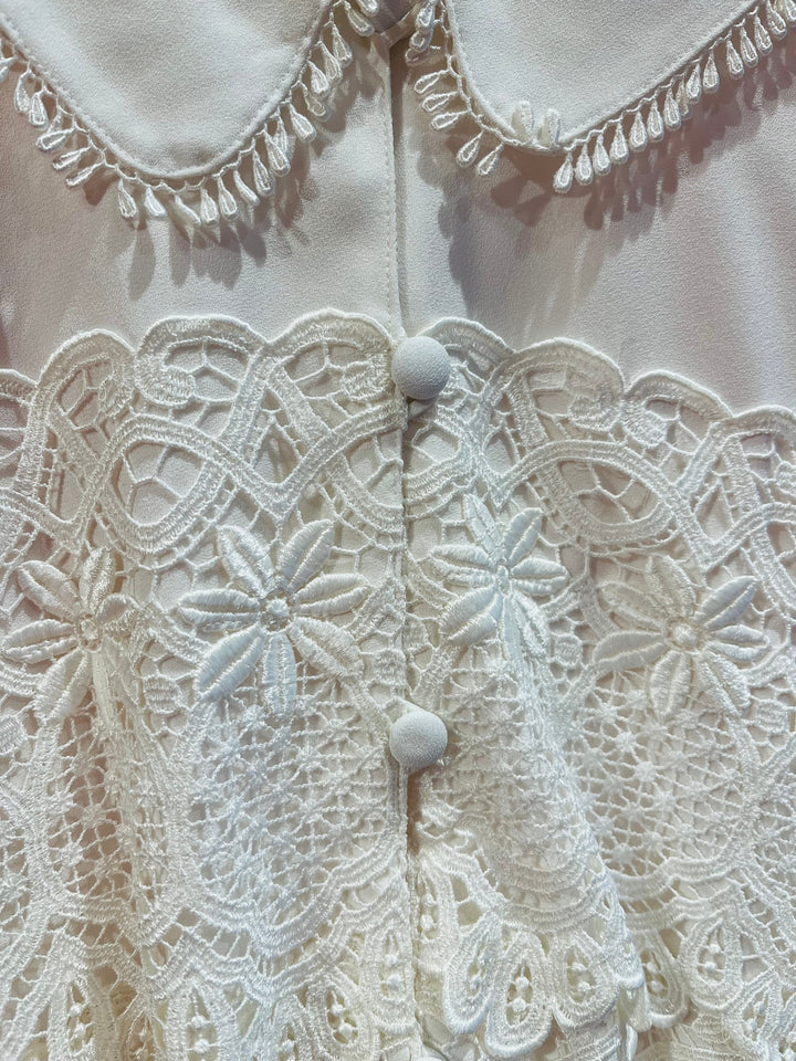 Vintage Vintage bluser M Vintagebluse -  186 Blondelag, str M