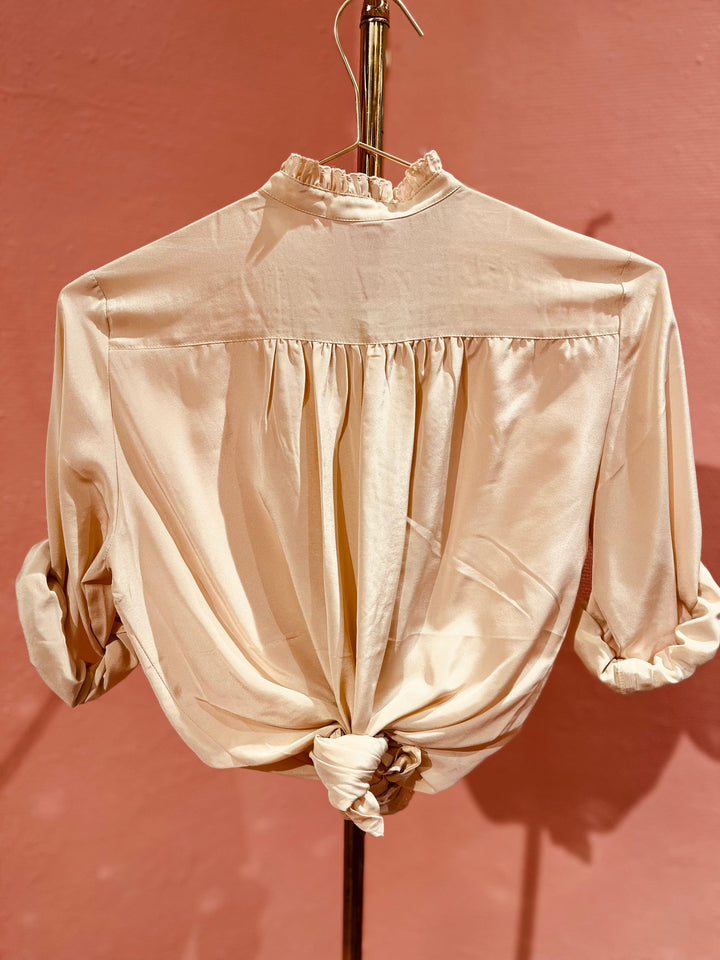 Vintage Vintage bluser XS Vintagebluse - 189 Blondero, str XS