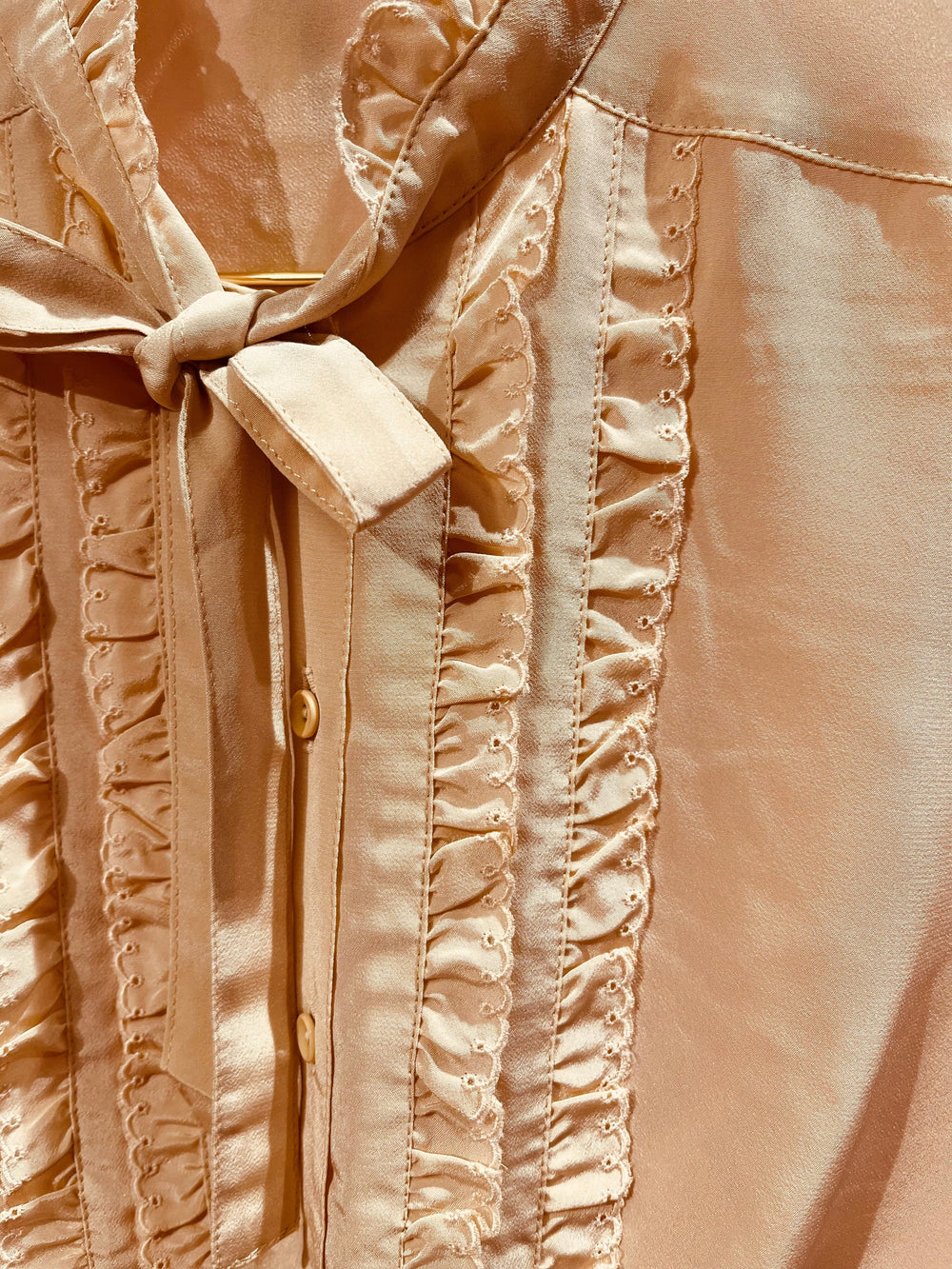 Vintage Vintage bluser XS Vintagebluse - 189 Blondero, str XS