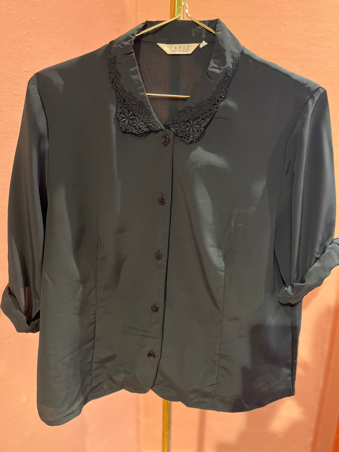 Vintage Vintage bluser M Vintagebluse -  193 Night’n shine, str M