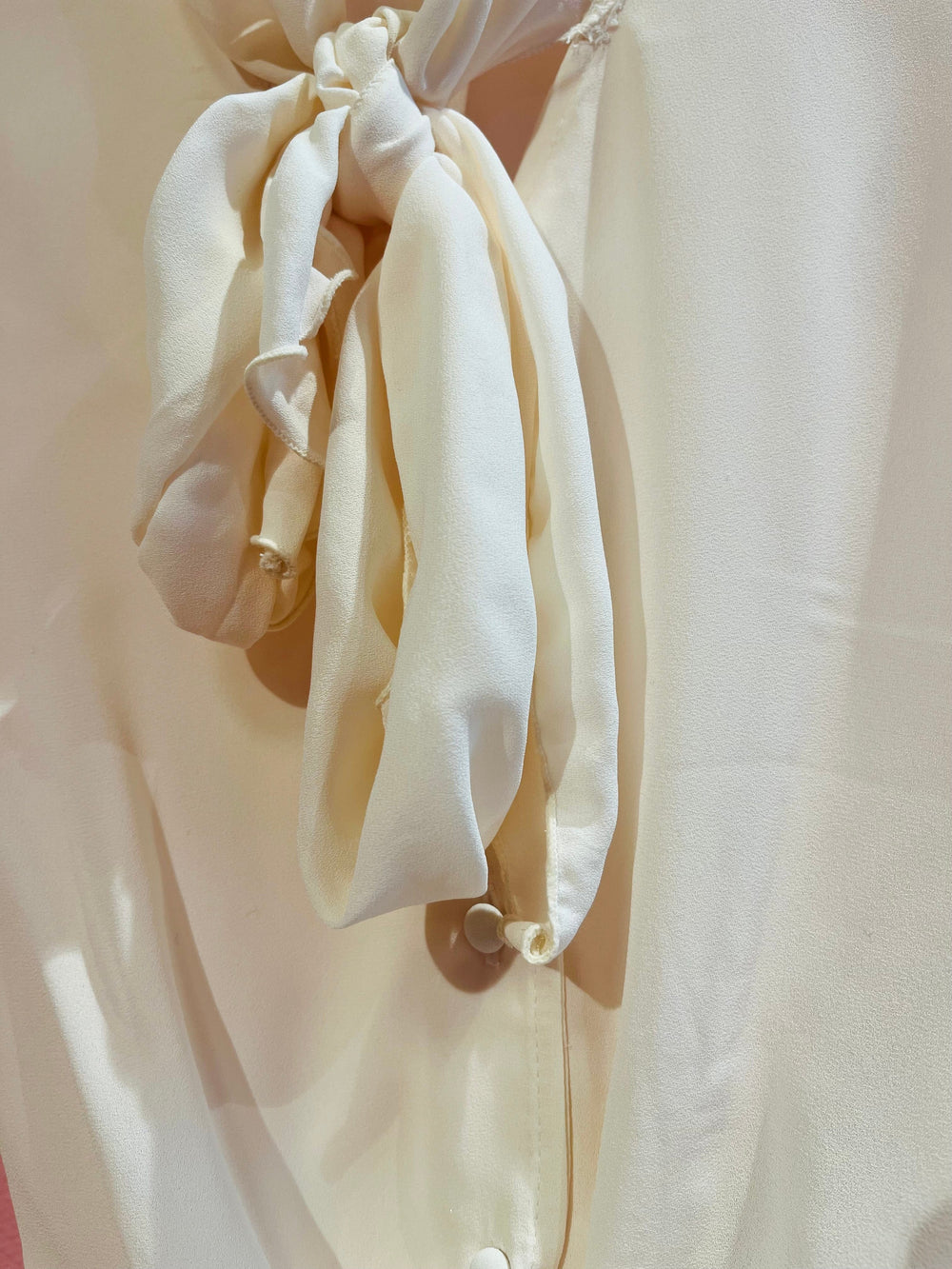 Vintage Vintage bluser S Vintagebluse -  196 Creamy dream, str S