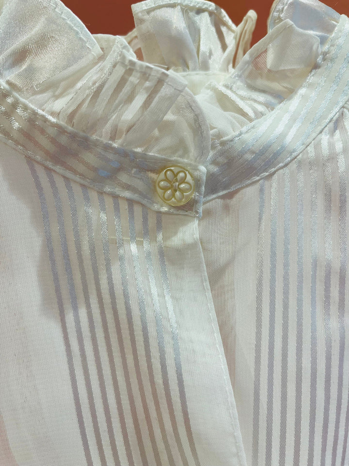 Vintage Vintage bluser S Vintagebluse -  219 Glans, str S