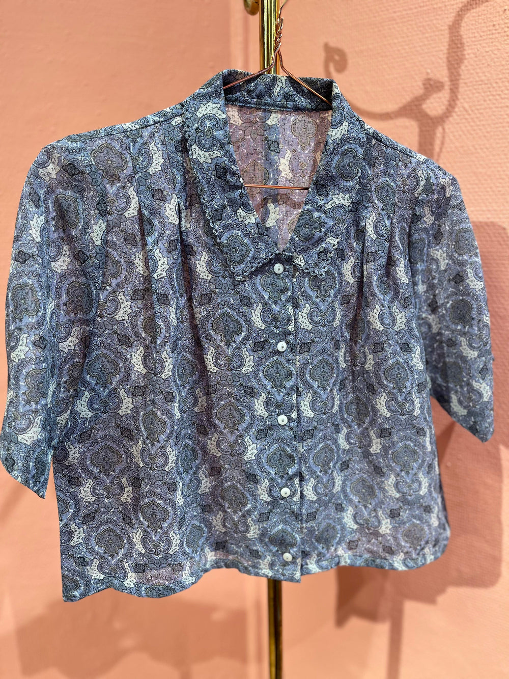 Vintage Vintage bluser S Vintagebluse - 256 Nostalgi str S