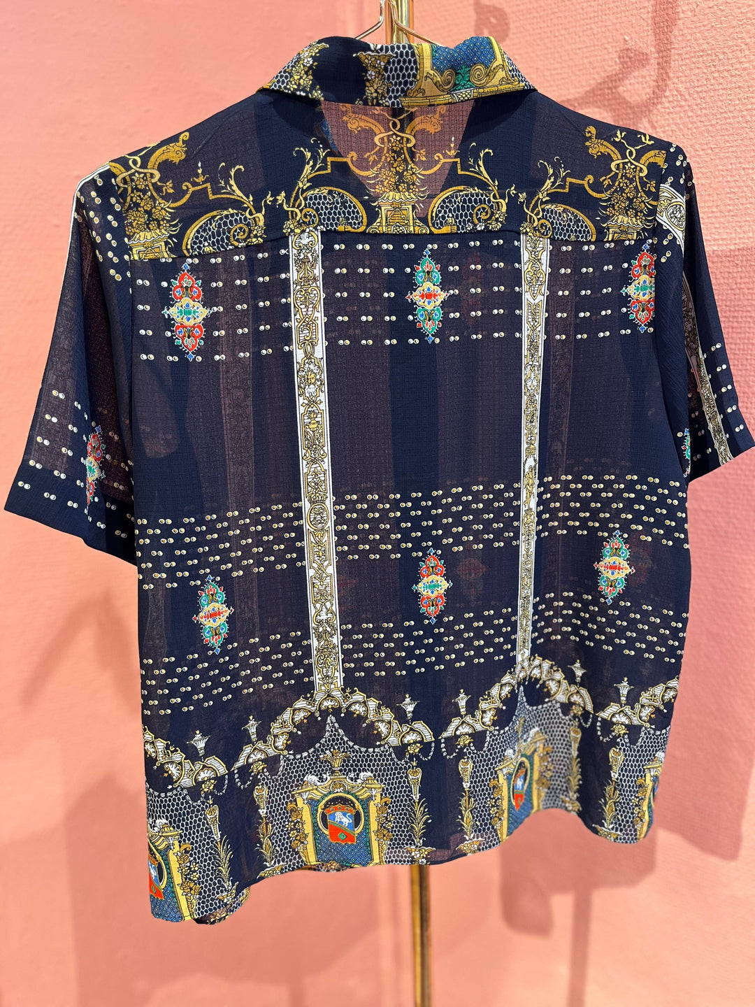 Vintage Vintage bluser S Vintagebluse - 258 Ancient dream str S